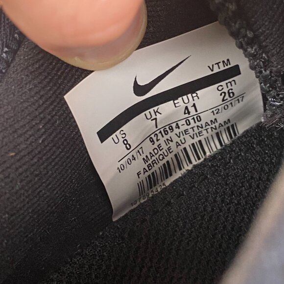 NIKE Air Max Sequent 3 Sneakers Black Anthracite mens,Size 8,Athletic Shoes - Picture 6 of 15